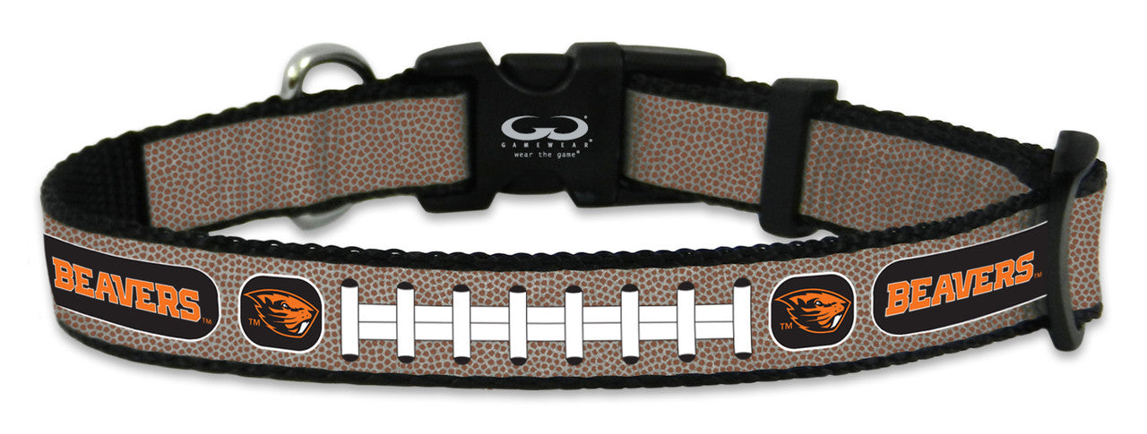 Gamewear Oregon State Beavers Reflective Football Pet Collar Size Small